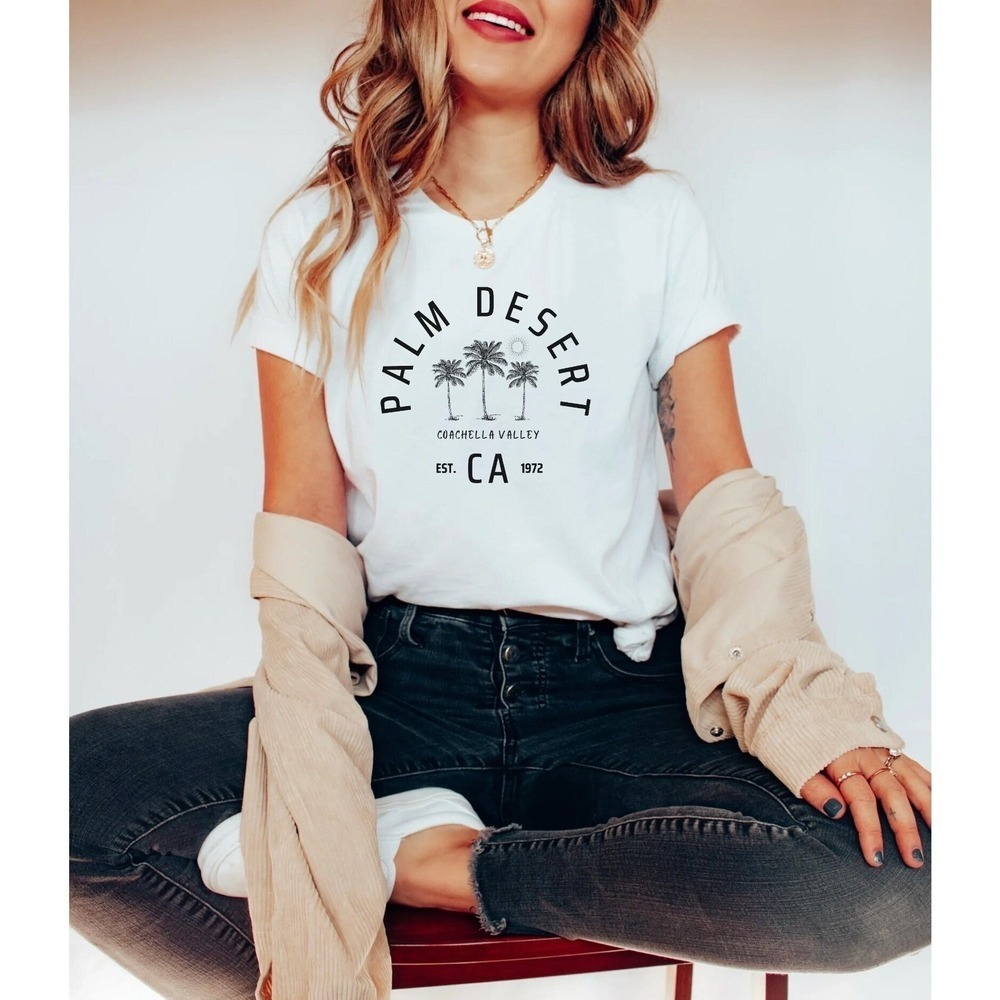Palm Springs Palm Desert Coachella Summer Casual Unisex T-Shirt